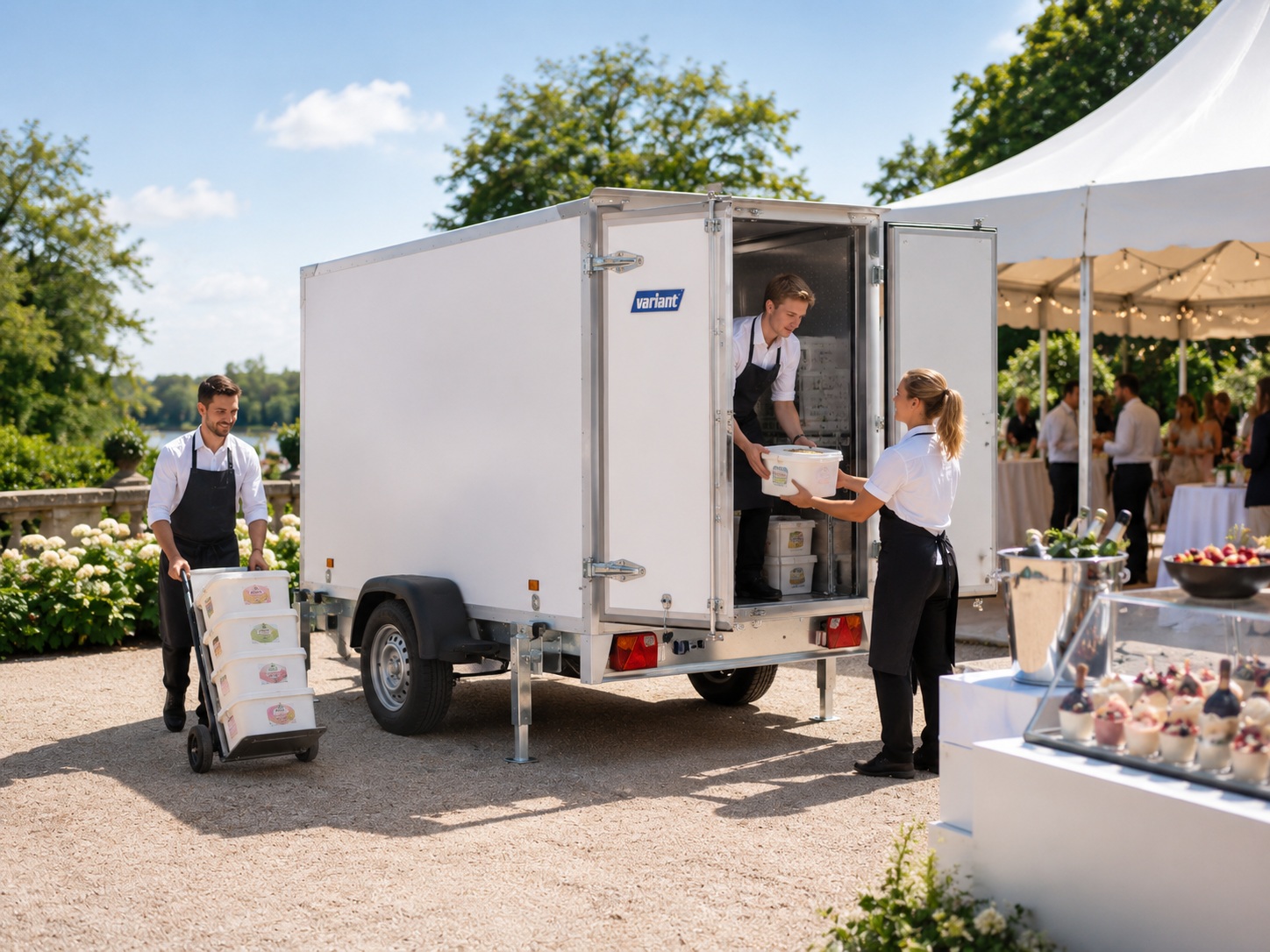 Tiefkühlkoffer für Eis, Catering und Veranstaltungen