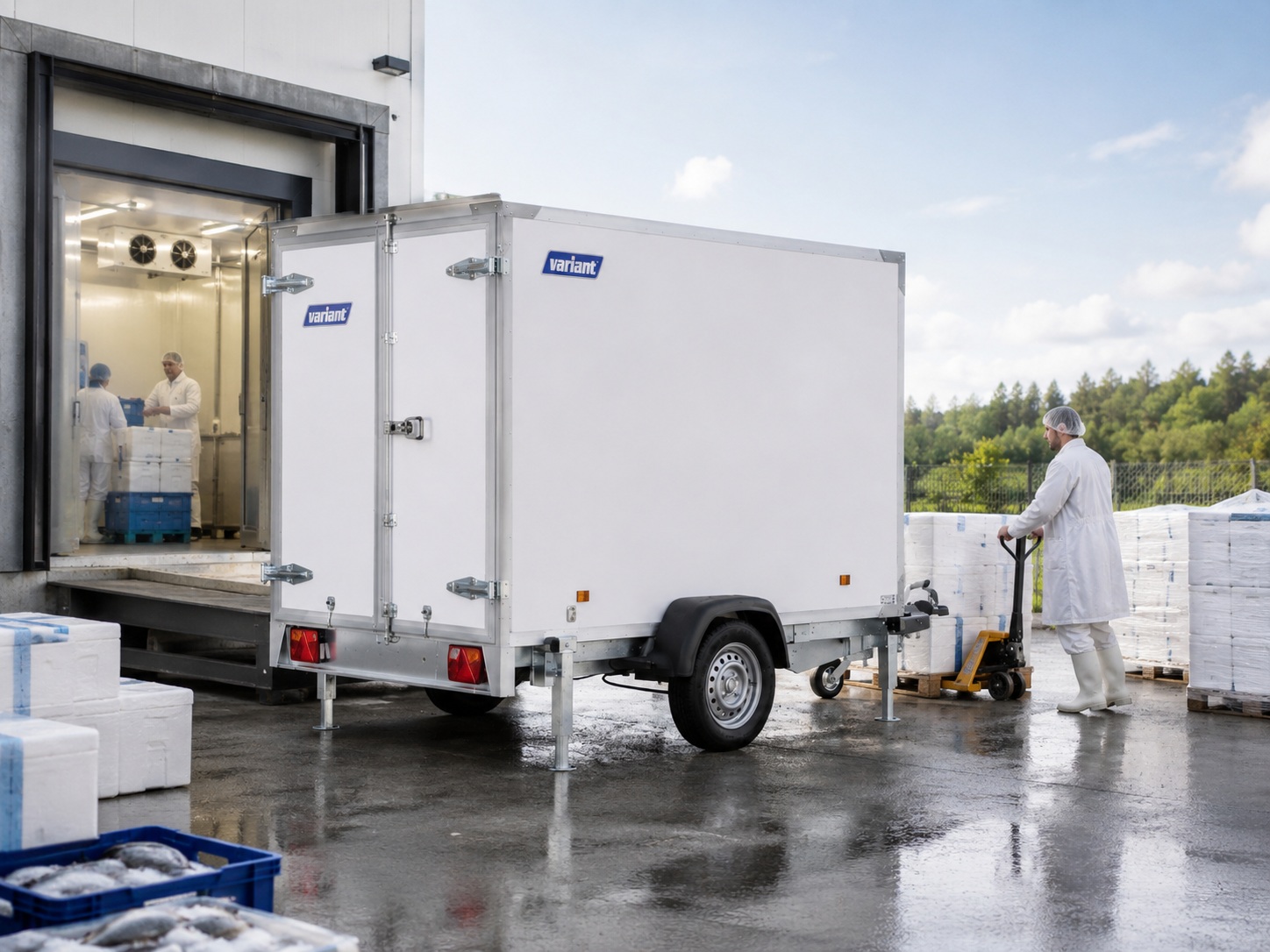 Tiefkühlkoffer für temperaturkritische Transporte