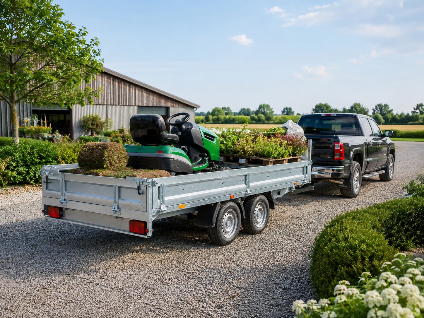 Universal- und Multitransporter für Garten, Landwirtschaft und Hof