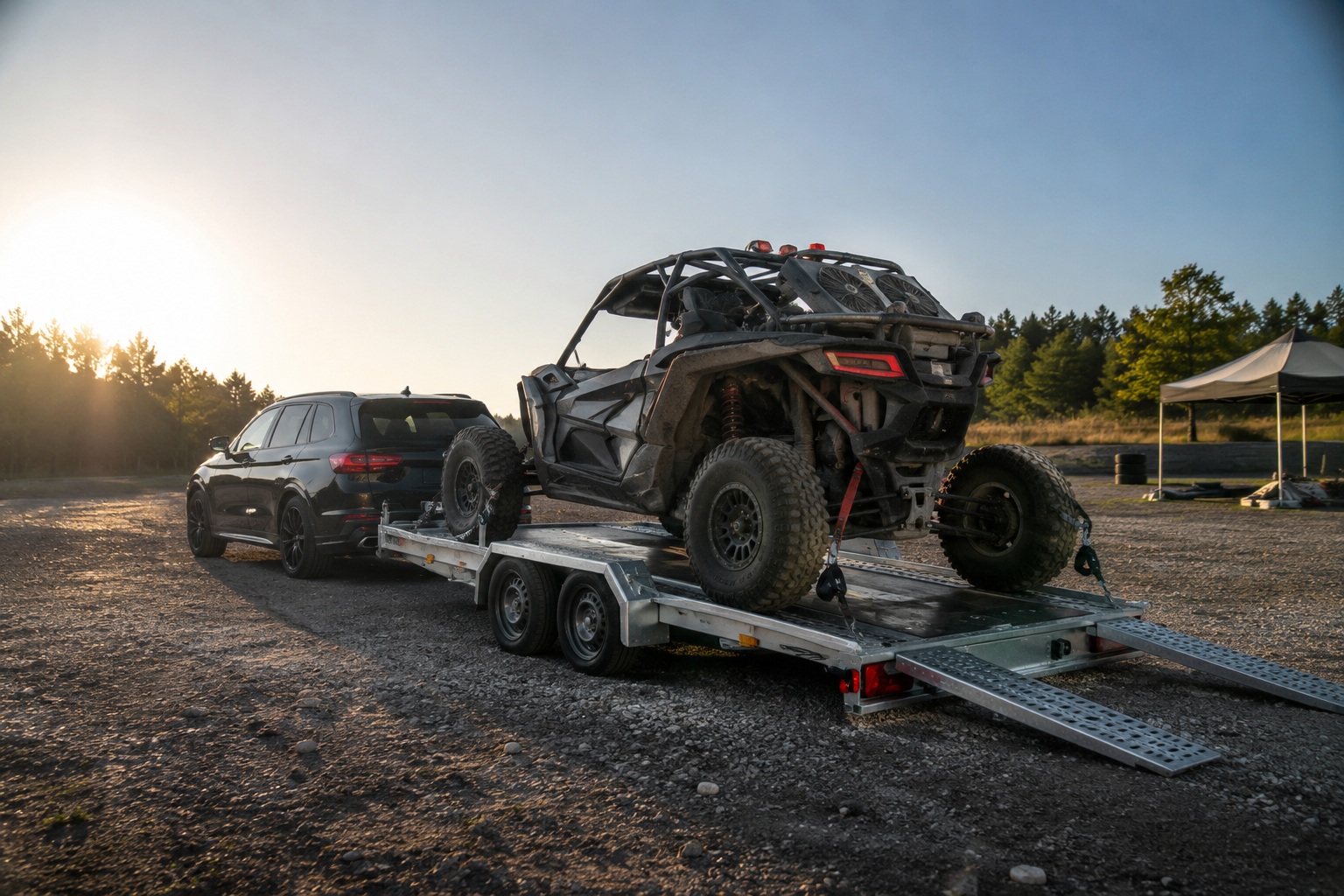 Autotrailer für Motorsport, Quad und Offroad-Fahrzeuge
