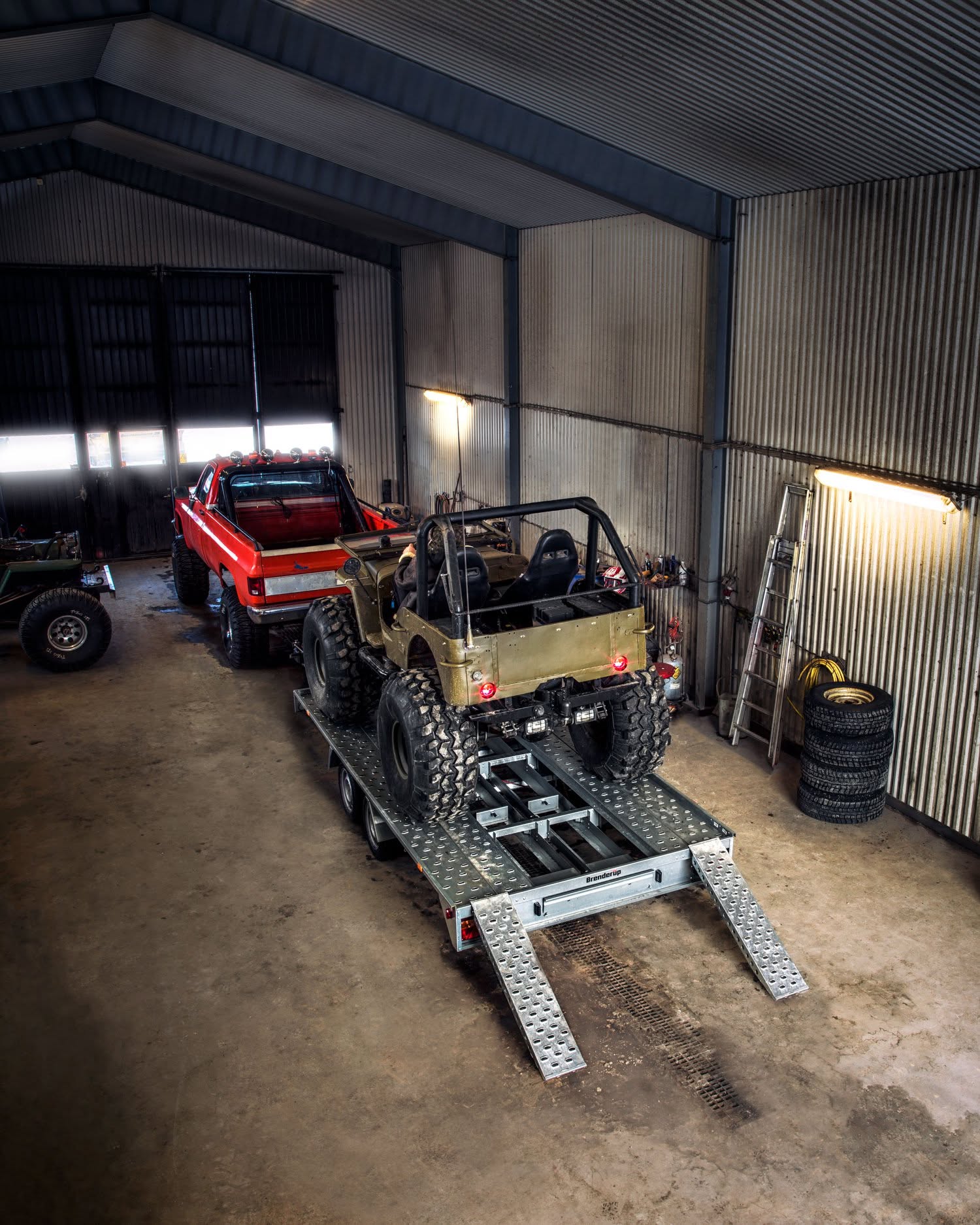 Autotrailer für privaten Fahrzeugtransport