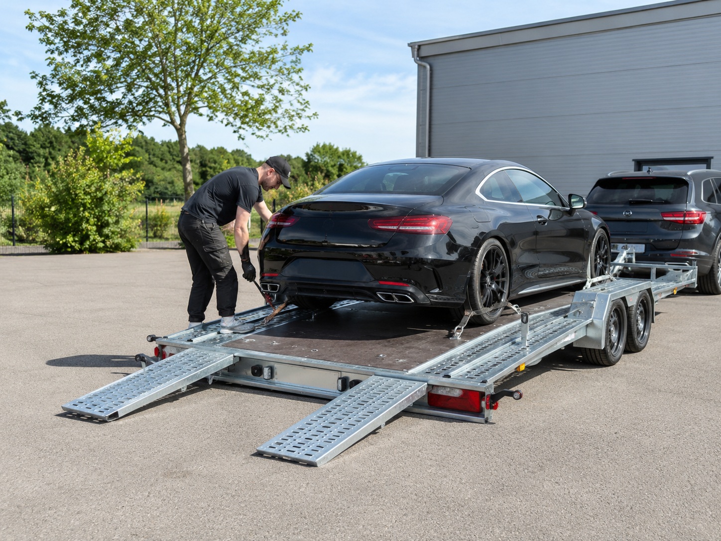 Autotrailer für Werkstatt, Fahrzeughandel und Pannenfahrzeuge