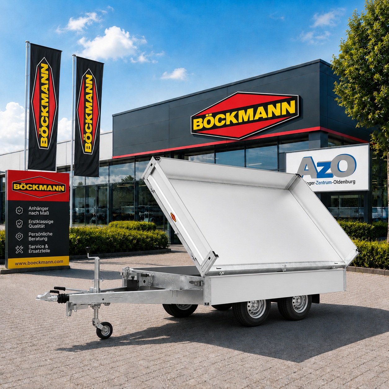 Böckmann Anhänger bei AZO Anhänger Zentrum Oldenburg
