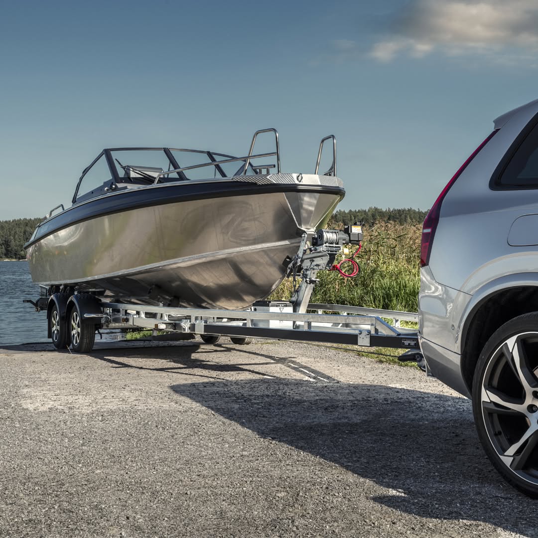 Bootstrailer für großes Motorboot
