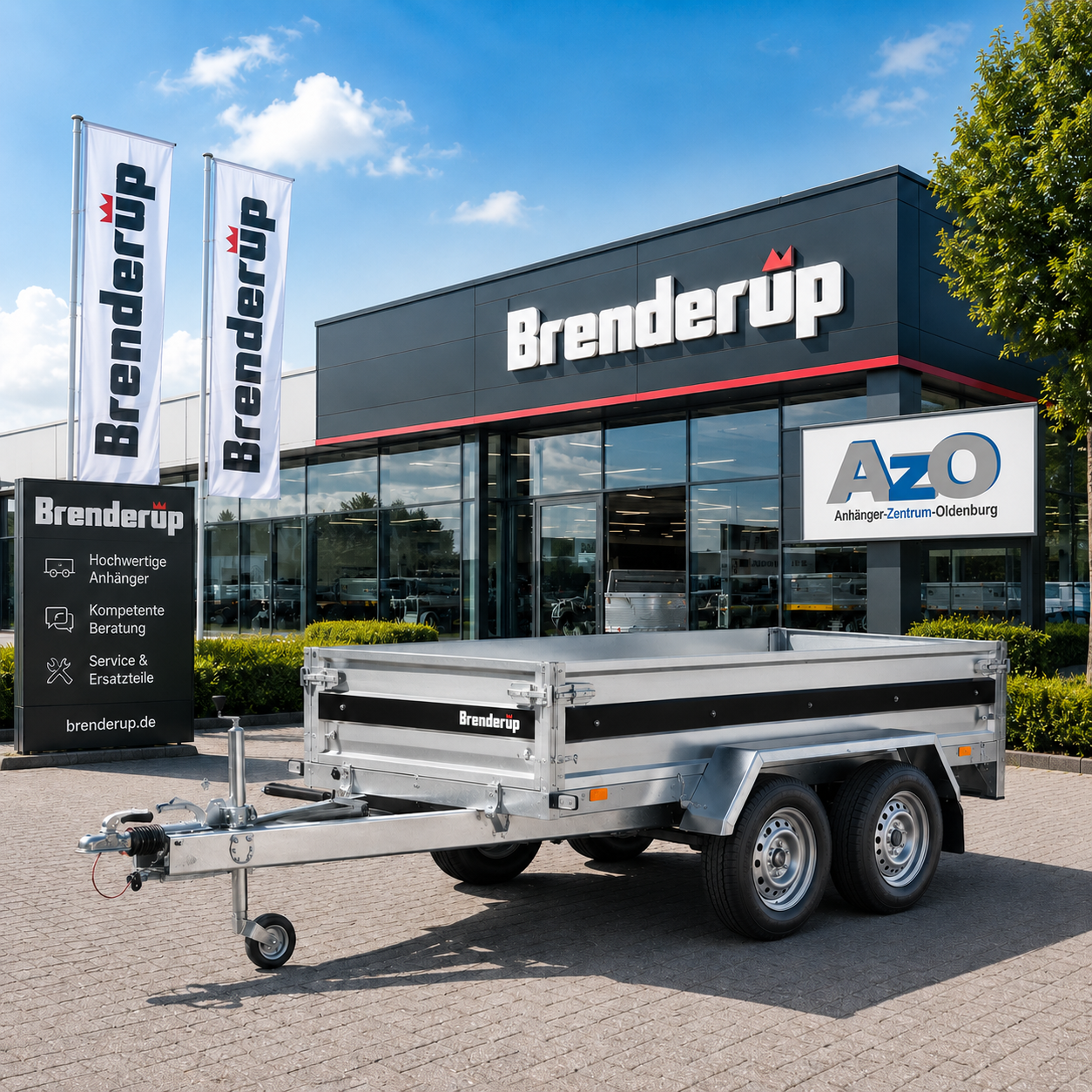 Brenderup Anhänger bei AZO Anhänger Zentrum Oldenburg