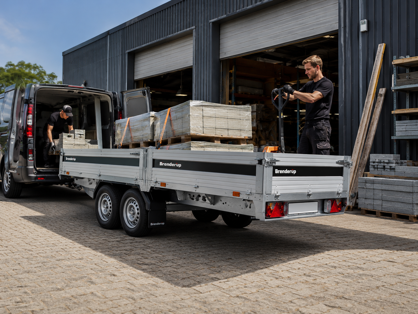 Brenderup Hochlader für Handwerk Gewerbe und Paletten