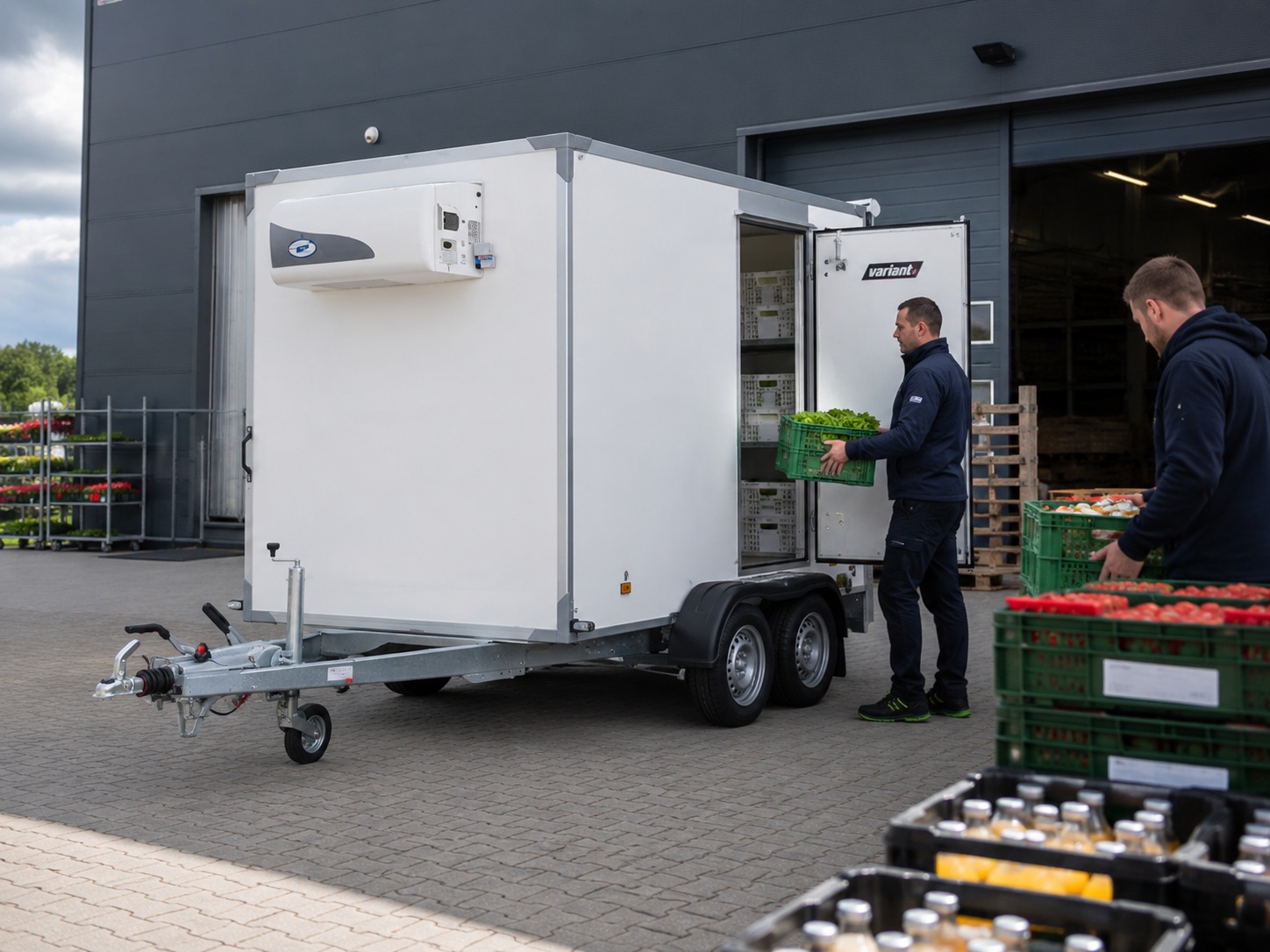 Variant Kühlkoffer und Tiefkühlkoffer für Lebensmittel Getränke und Events