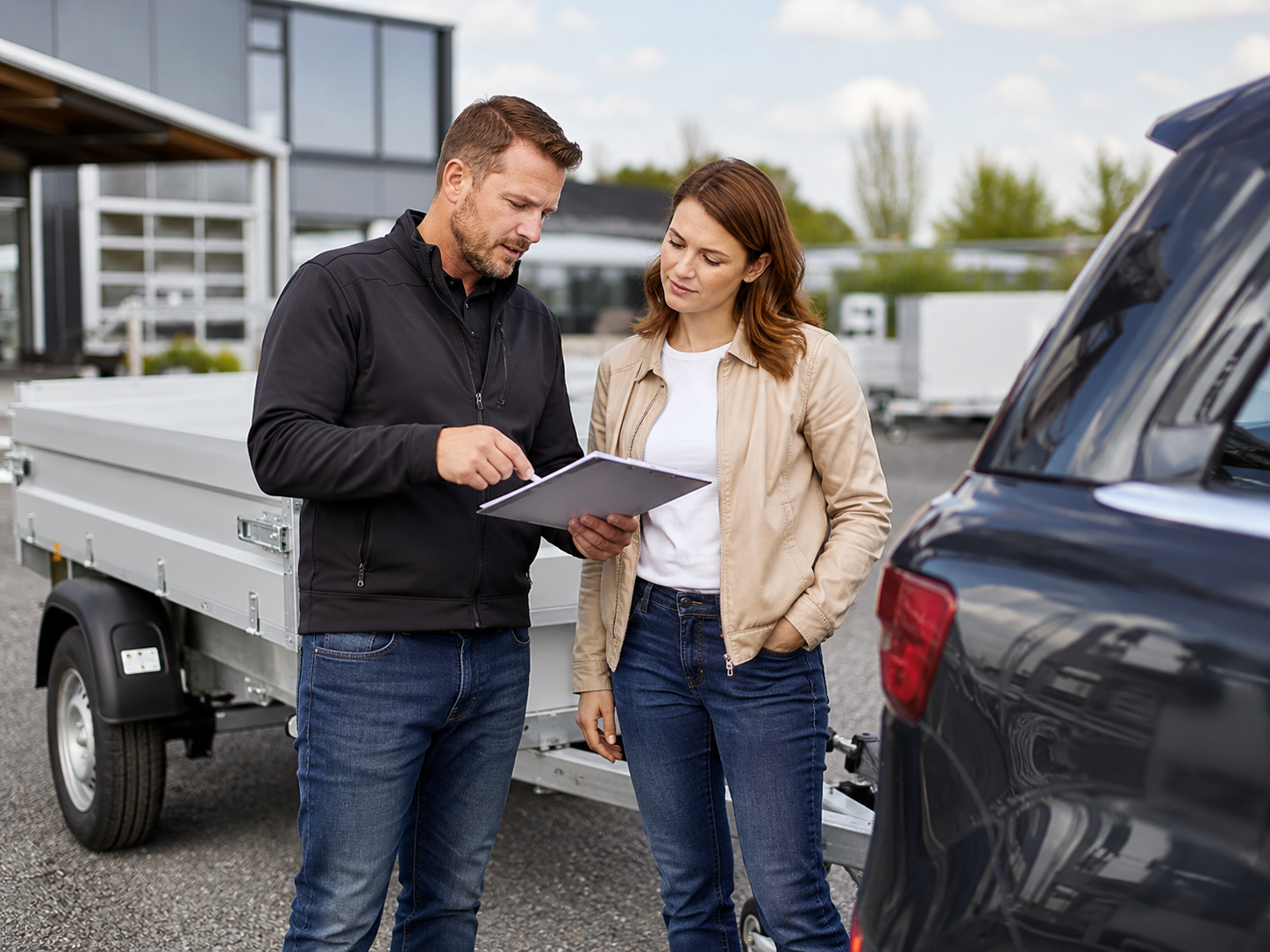 Führerscheinklassen für Anhänger