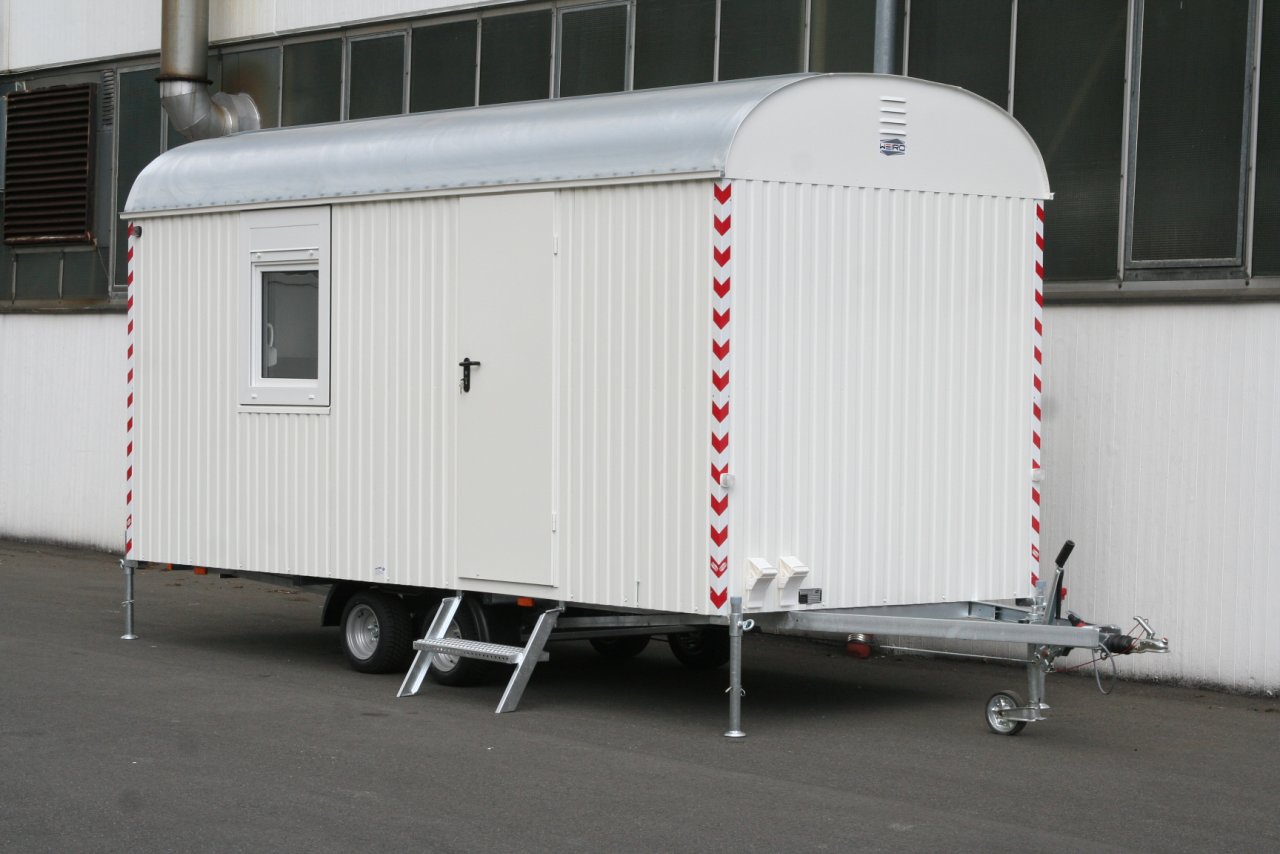 WEIRO Bauwagen RASANT Typ BME-E 22 ST SOLO ohne Einrichtung