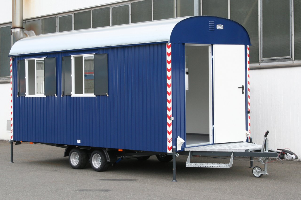 WEIRO Bauwagen RASANT Typ BME-D 22 ST SOLO ohne Einrichtung