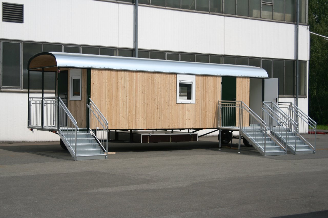 WEIRO Bauwagen SOLID Typ BM-A SOLO ohne Einrichtung