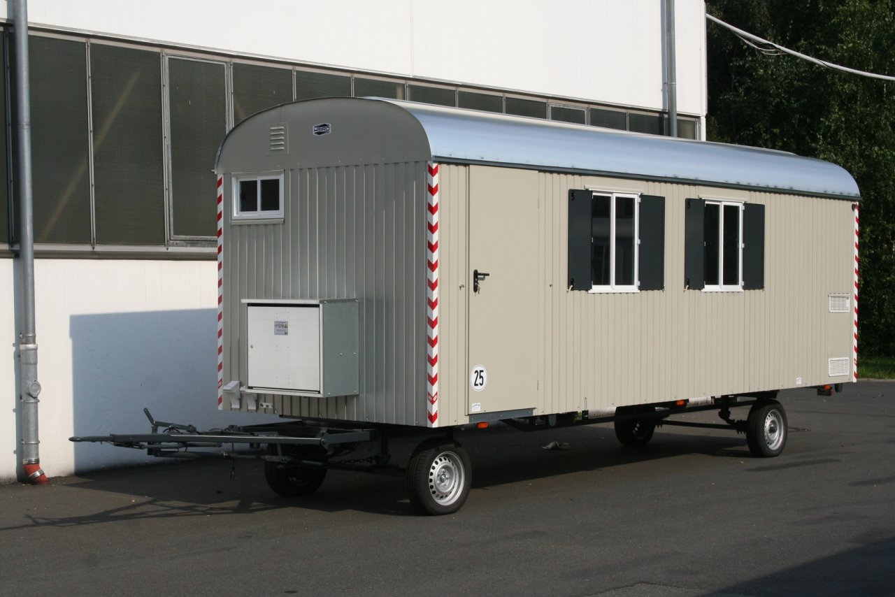 WEIRO Bauwagen SOLID Typ BM-C SOLO ohne Einrichtung
