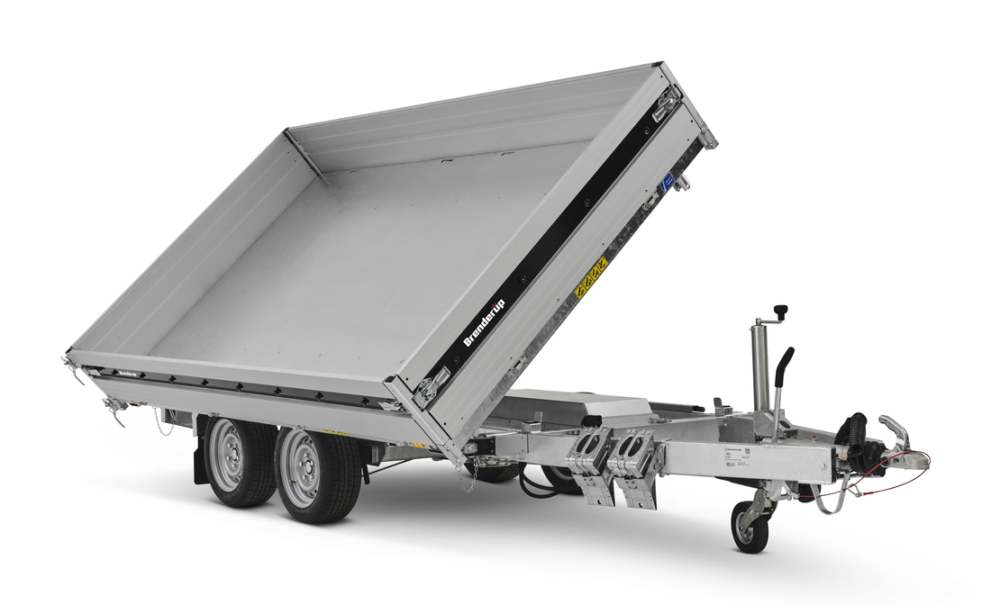 Brenderup TT5000 NEUE Generation2-Serie 3 Seiten Kipper TT 5375 ATB 3500 HC mit E-Pumpe + Nothandpumpe & Honeycombboden BEST DEAL