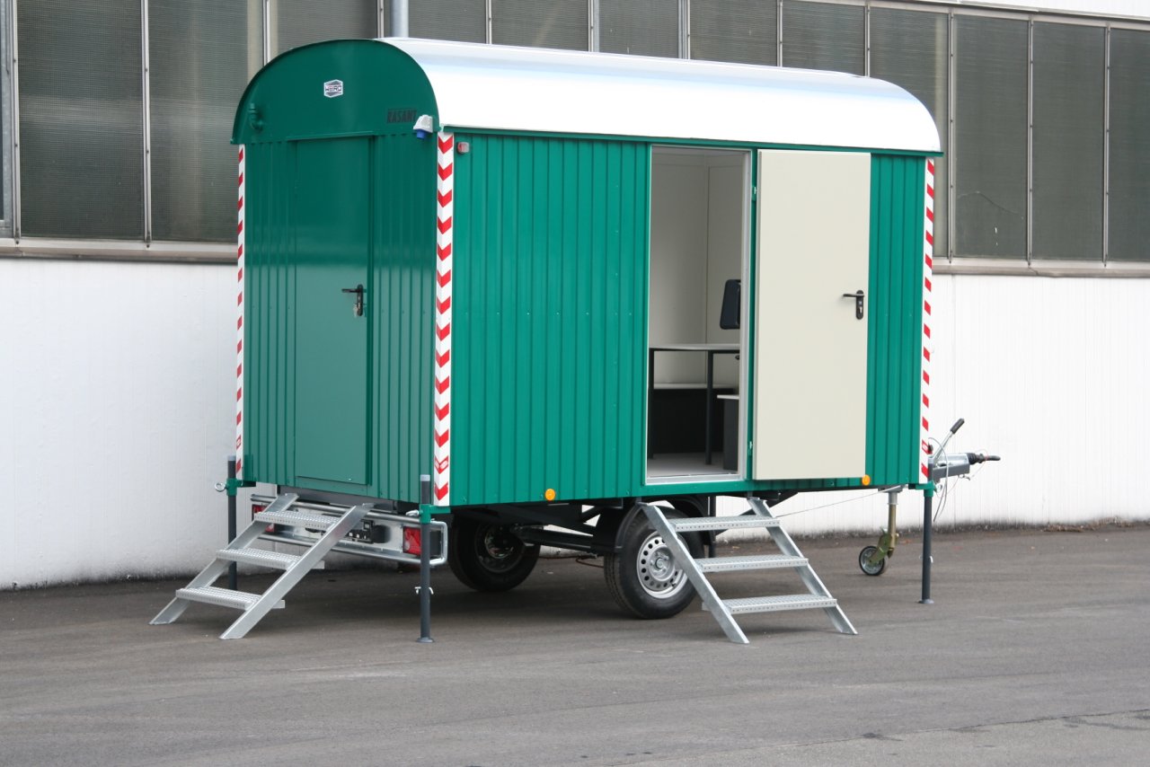 WEIRO Bauwagen RASANT Typ BME-E 22 S SOLO ohne Einrichtung
