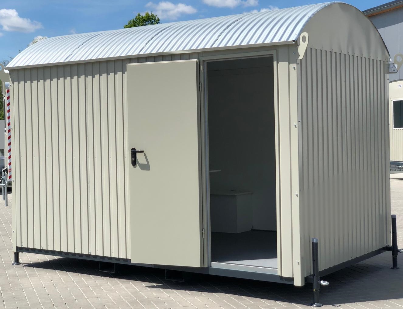WEIRO Aufenthaltscontainer Baustellenwagen-Aufbau SINUS