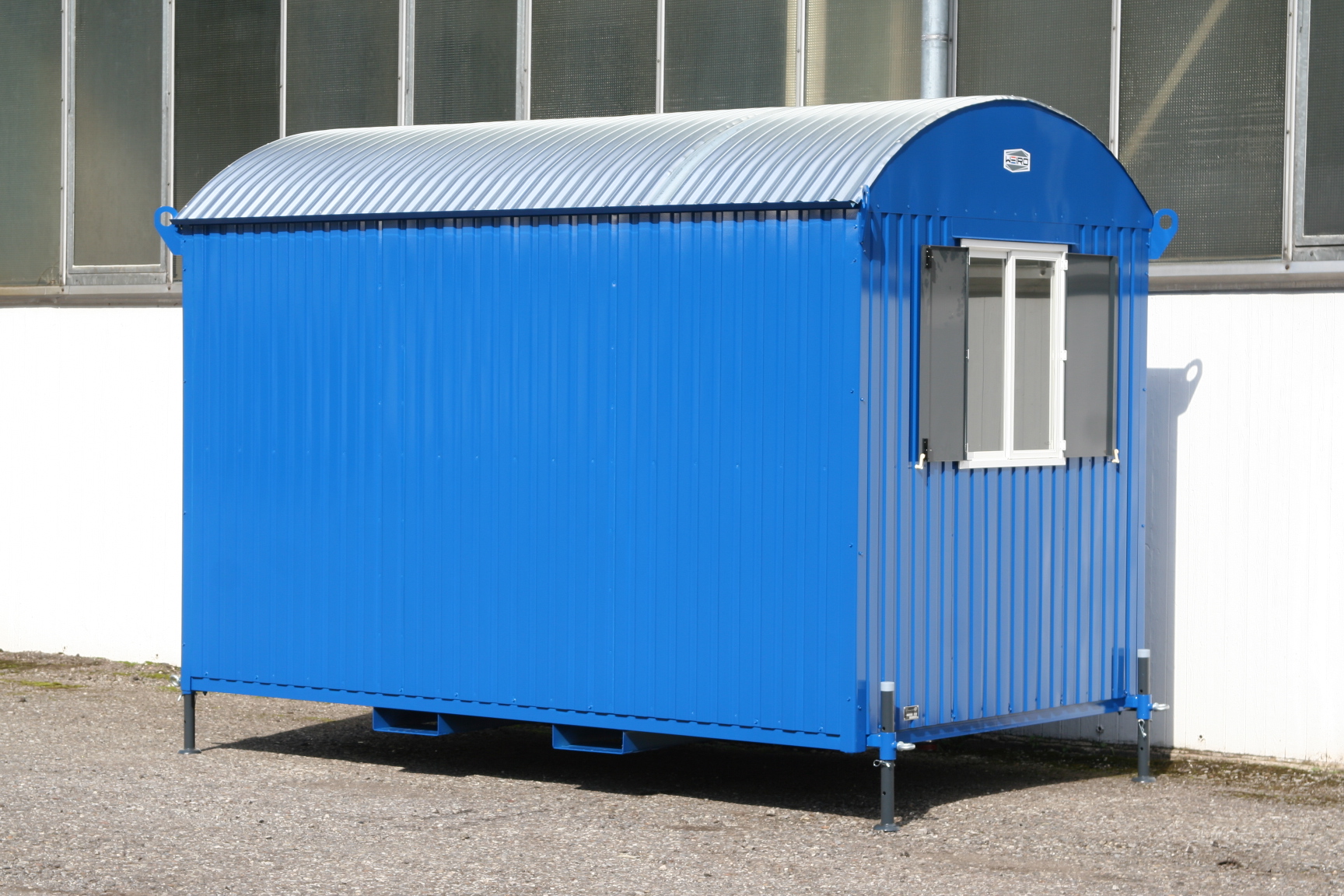 WEIRO Aufenthaltscontainer Baustellenwagen-Aufbau SINUS