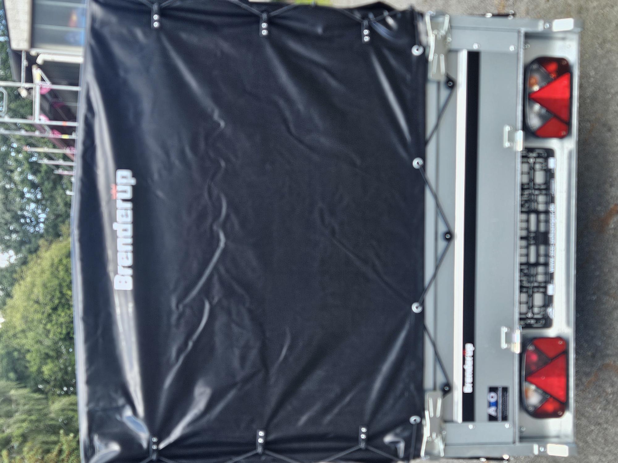 Brenderup 1203 SUB 750 kg & Hochplane schwarz TOP PREIS