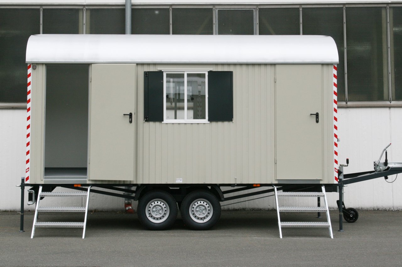 WEIRO Bauwagen RASANT Typ BME-E 22 ST SOLO ohne Einrichtung