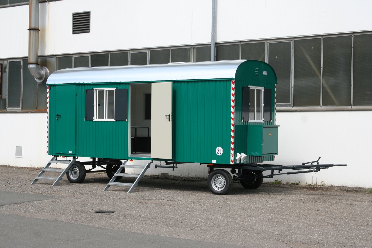 WEIRO Bauwagen SOLID Typ BM-B SOLO ohne Einrichtung