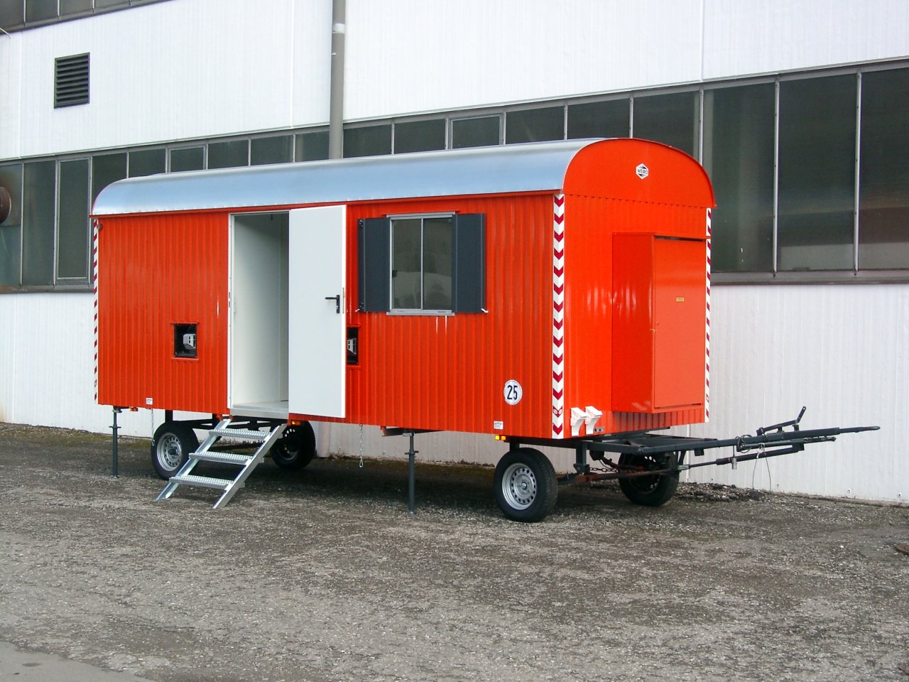WEIRO Bauwagen SOLID Typ BM-B SOLO ohne Einrichtung