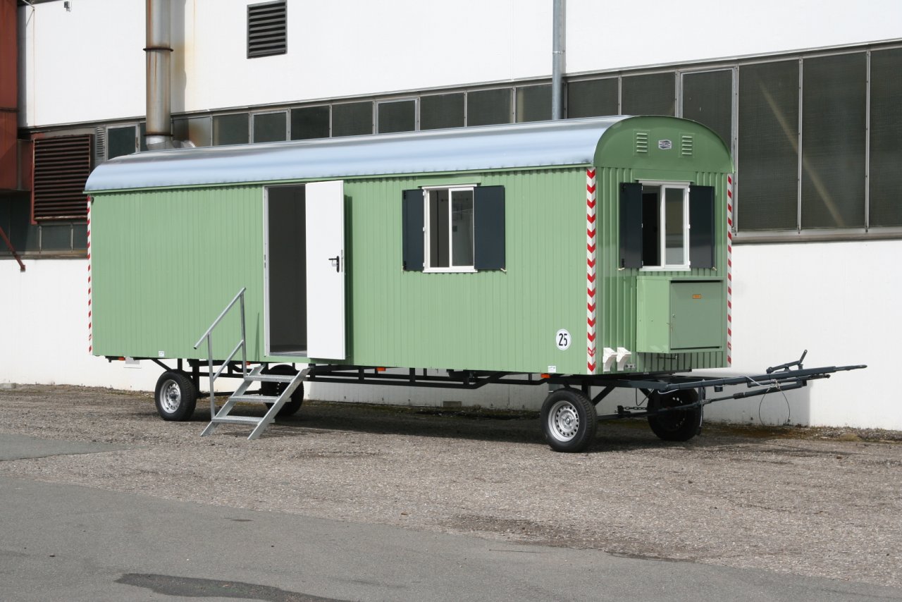 WEIRO Bauwagen SOLID Typ BM-B SOLO ohne Einrichtung