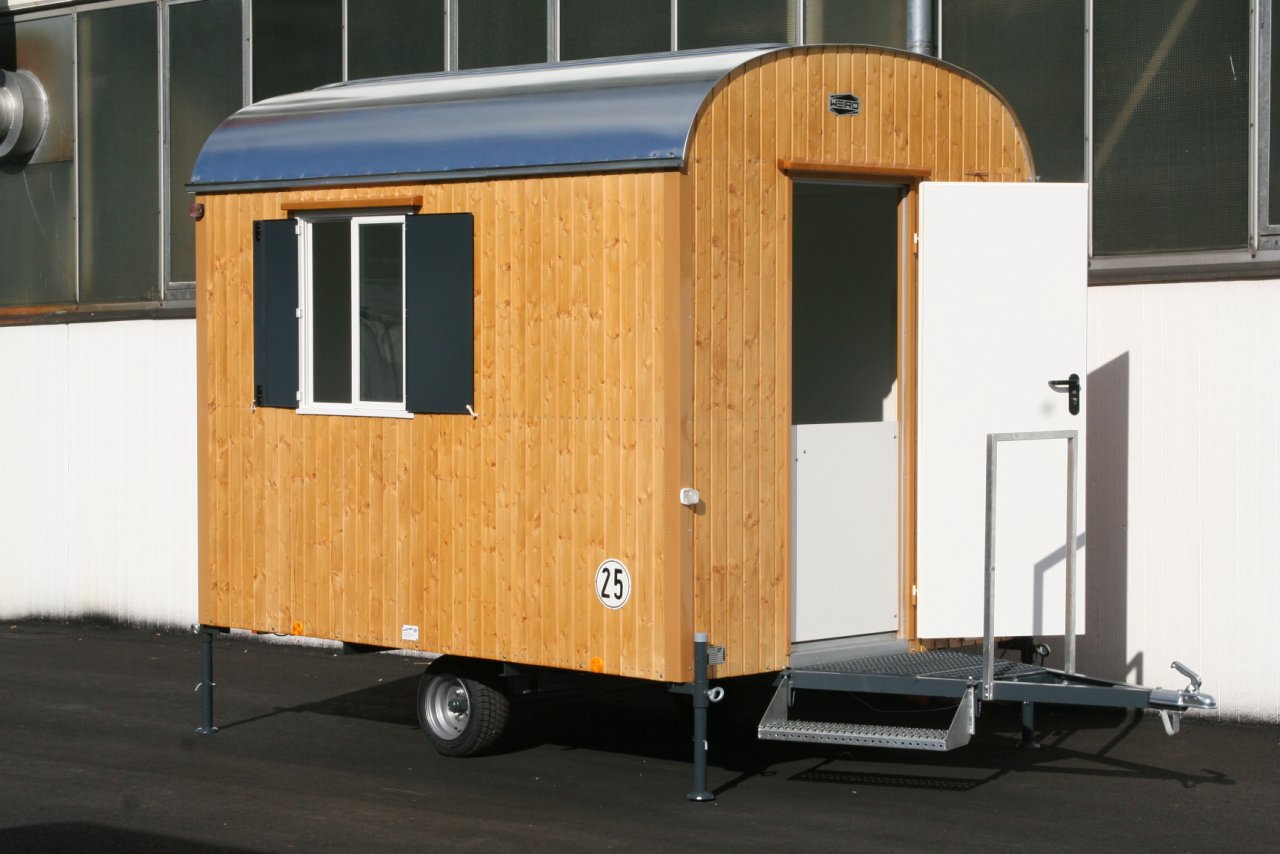 WEIRO Bauwagen SOLID Typ BME-F 12 SOLO ohne Einrichtung